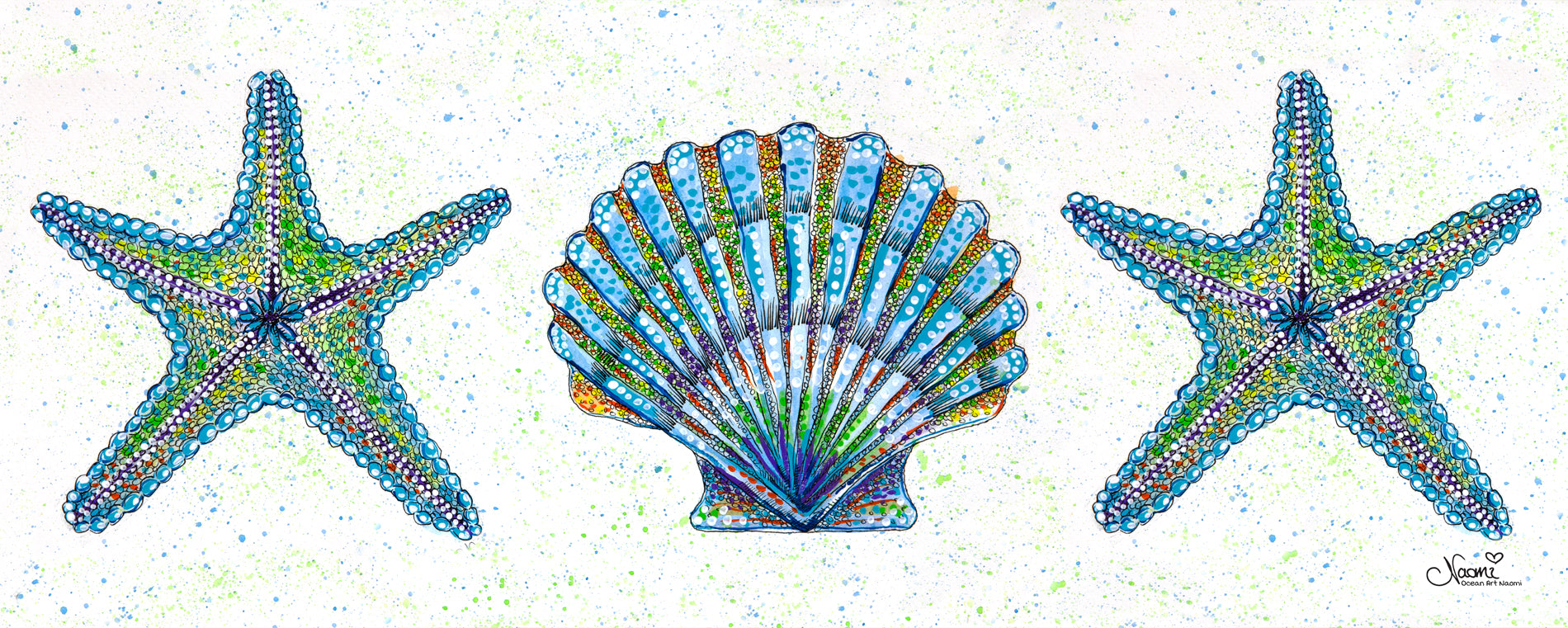 STAR SHELL STAR – OCEAN ART NAOMI