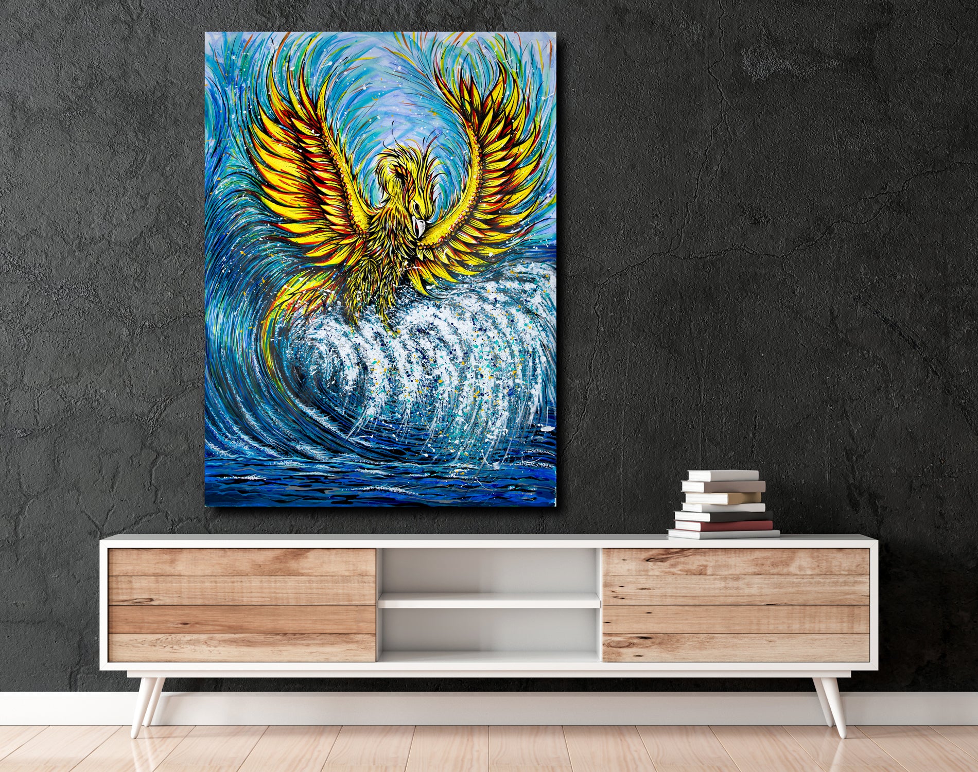 RISING SEA PHOENIX – OCEAN ART NAOMI